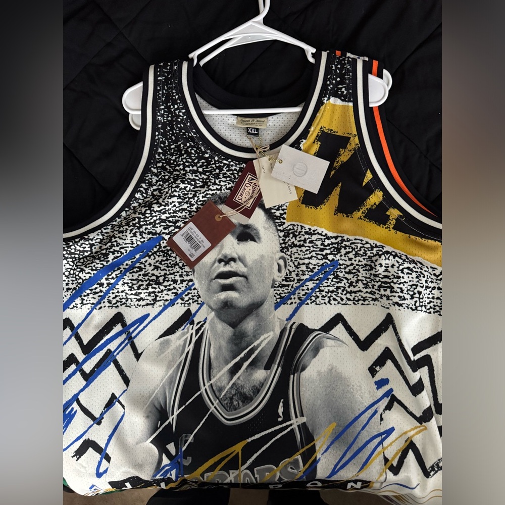 Mitchell & Ness JustDon Golden State Warriors Jersey- NWT